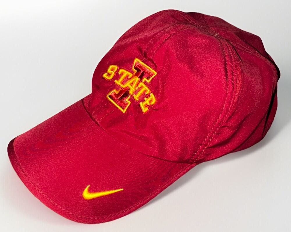 Iowa State Cyclones Nike Featherlite Dri-Fit Adjustable Hat Womens